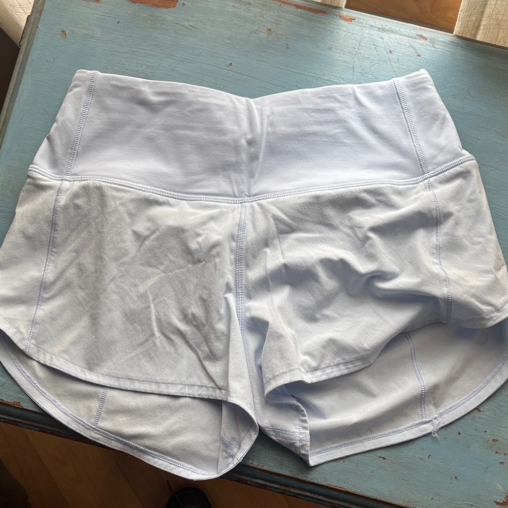 Lululemon Athletica Women's Soft Blue shorts NWOT